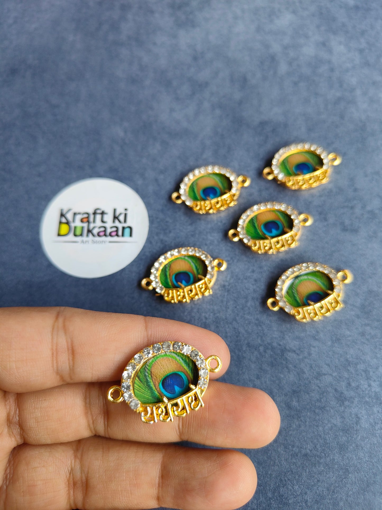 Rakhi Bracelet Pendant Pack of 6 - R11