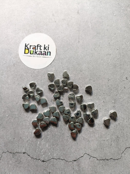 Heart Small Beads Pack of 10GM A1