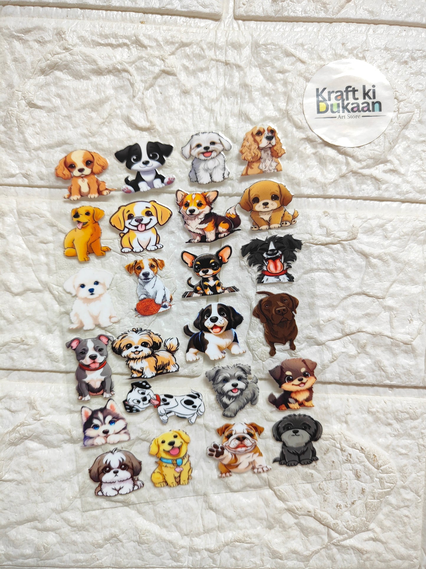 UV DTF Peel off sticker sheet J460
