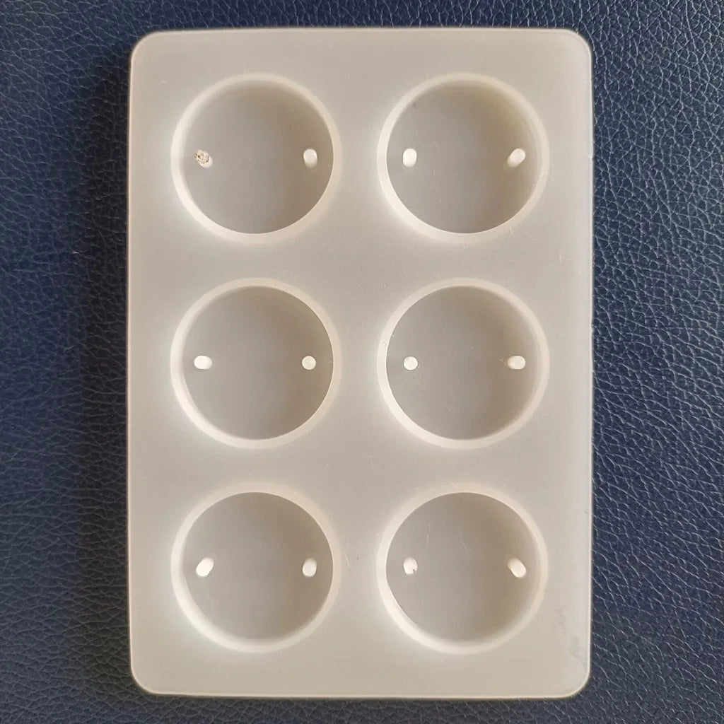 6 Cavity Round Rakhi Mould