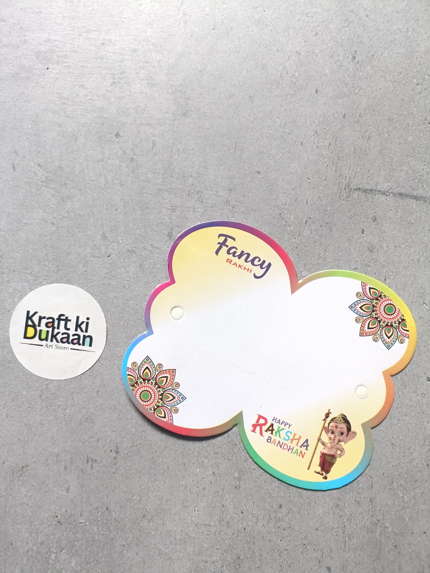 Rakhi Cards Pack of 12 A7
