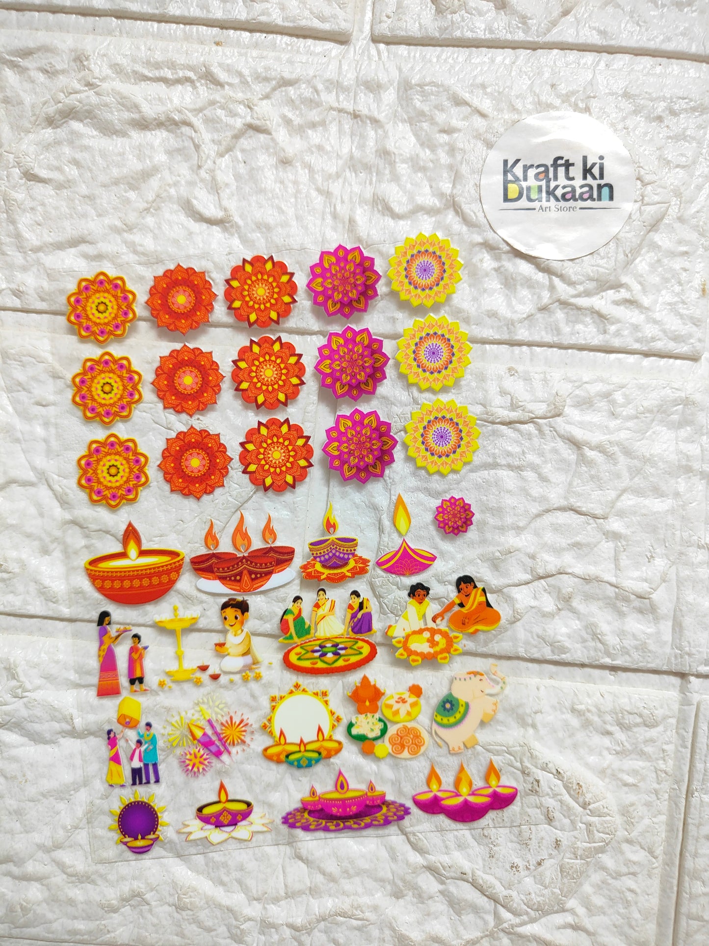 UV DTF Peel off sticker sheet J445