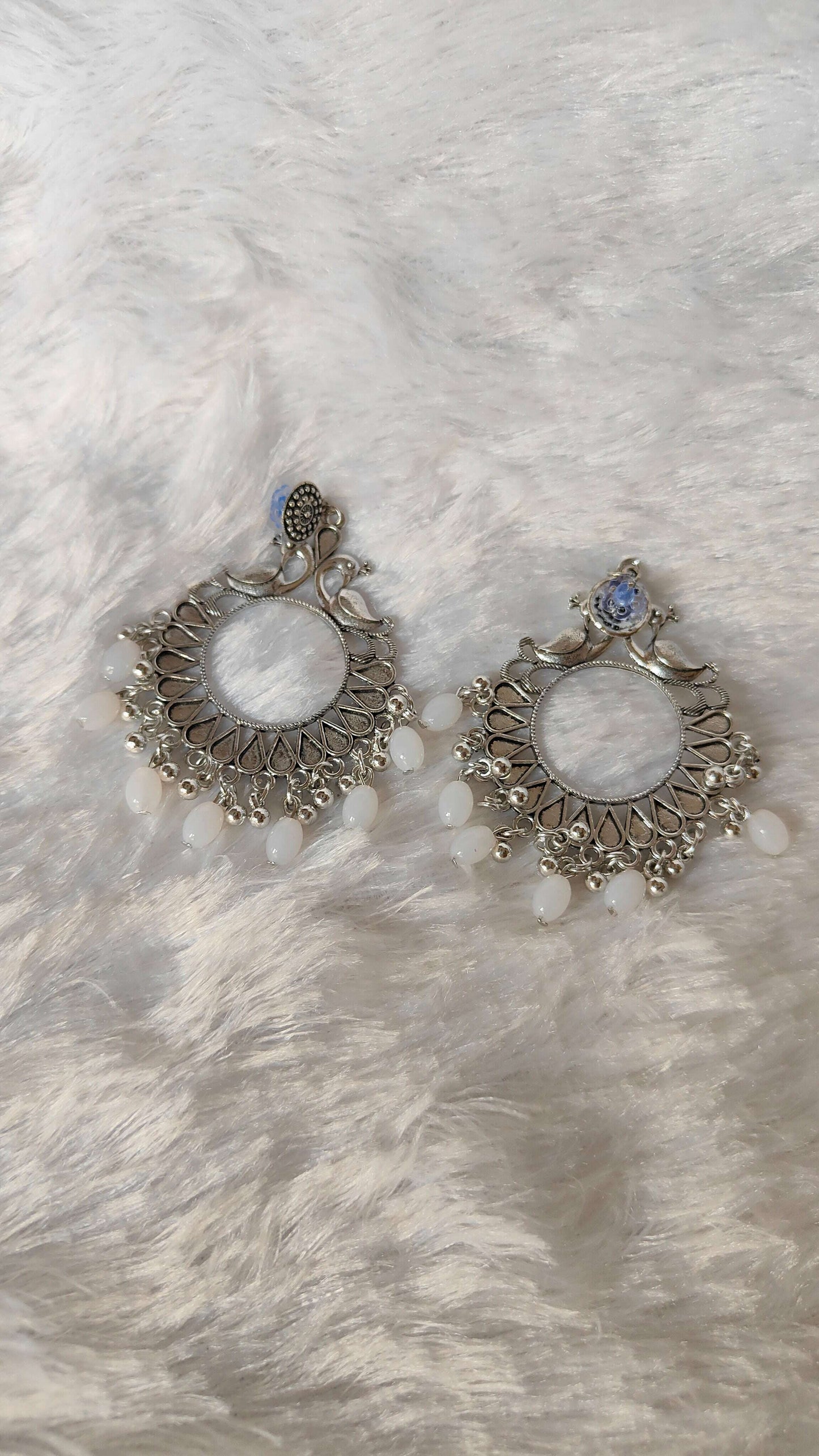 silver-jhumka-earrings-with-beads-ornate-pattern