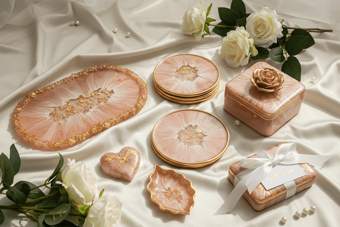Beautiful Resin Art Gifts Perfect for the Wedding Season - Kraft ki Dukaan
