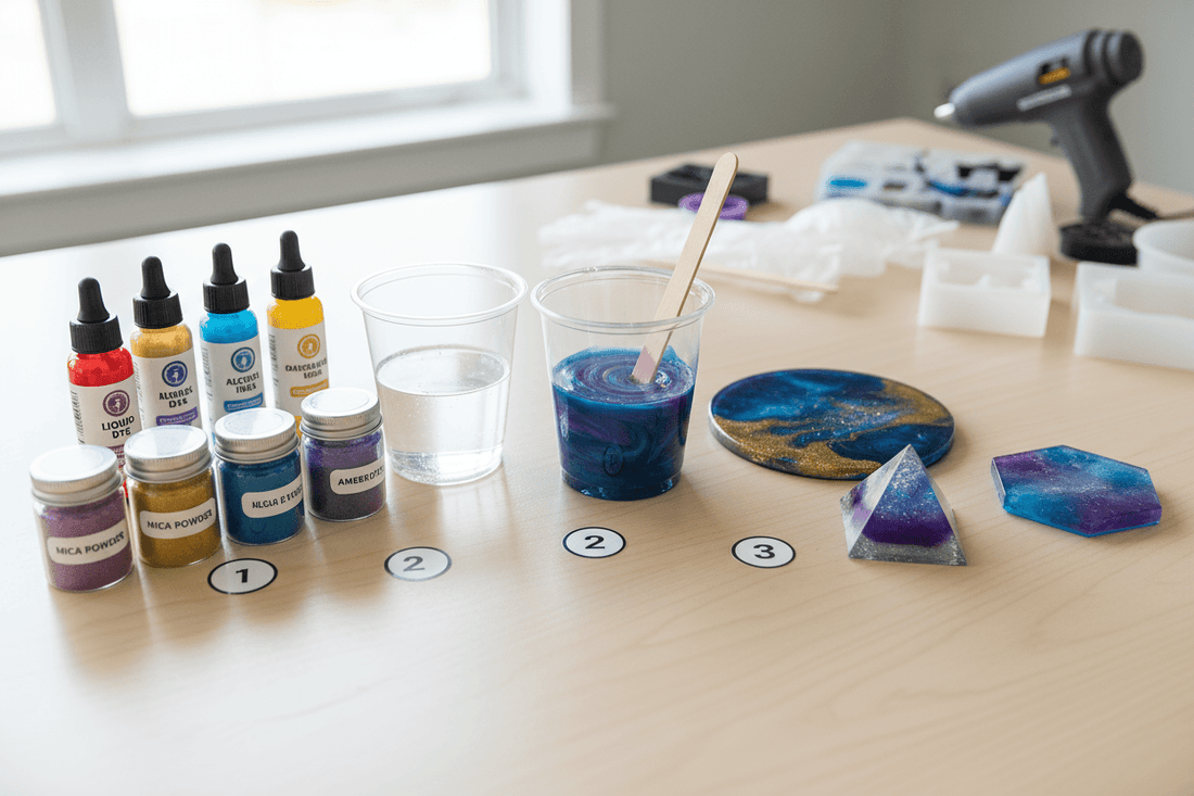 How to Add Color to Resin - Kraft ki Dukaan