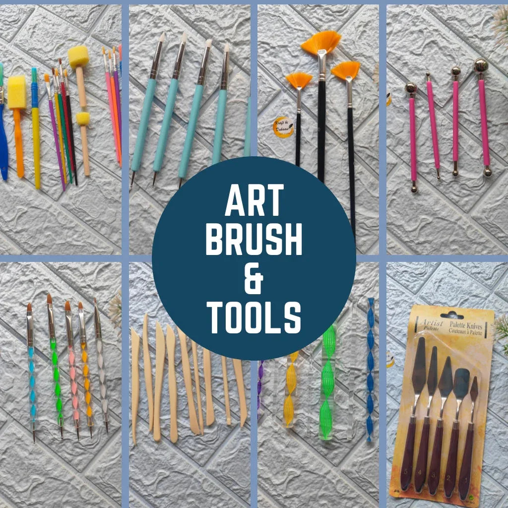 Art Brush & Tools - Kraft ki Dukaan