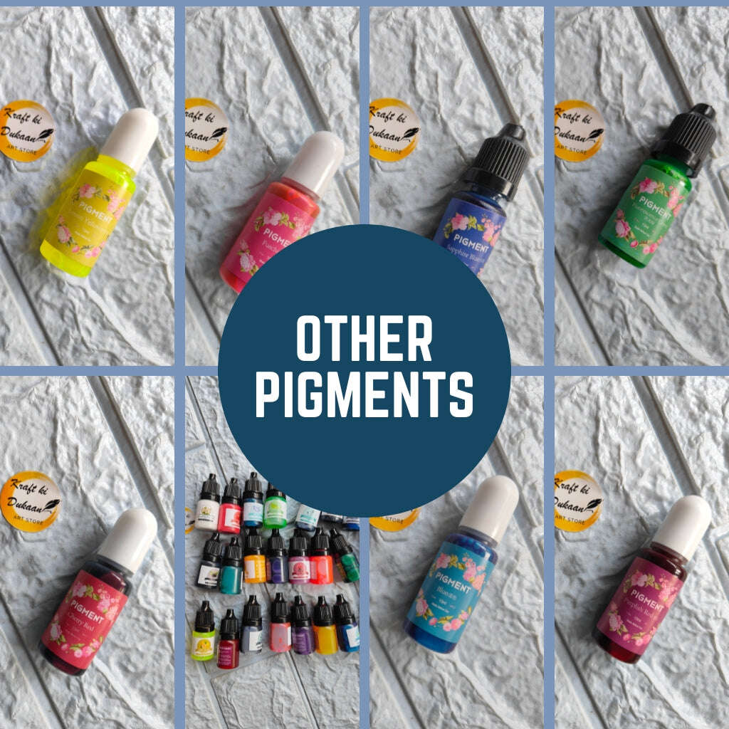 Assorted other pigments collection featuring vibrant resin art pigments for creative projects