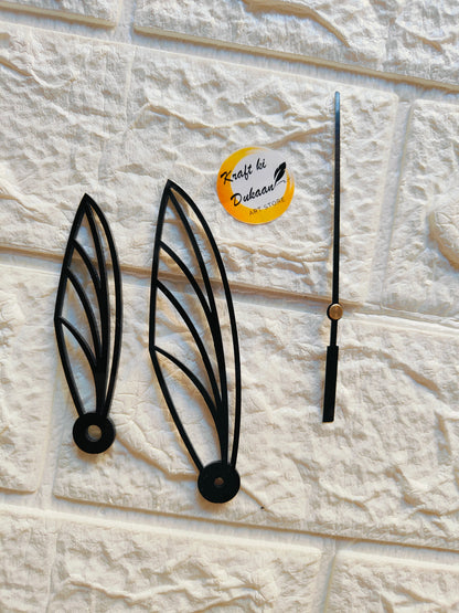 Acrylic Butterfly Clock Hands - A3 - Kraft ki Dukaan
