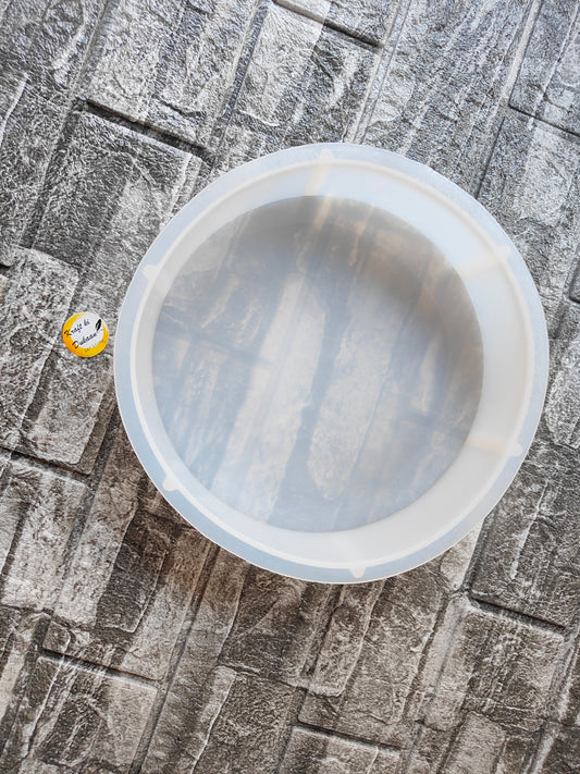 8 inch deep round mold for resin perfect for crafting decorative items and casting projects