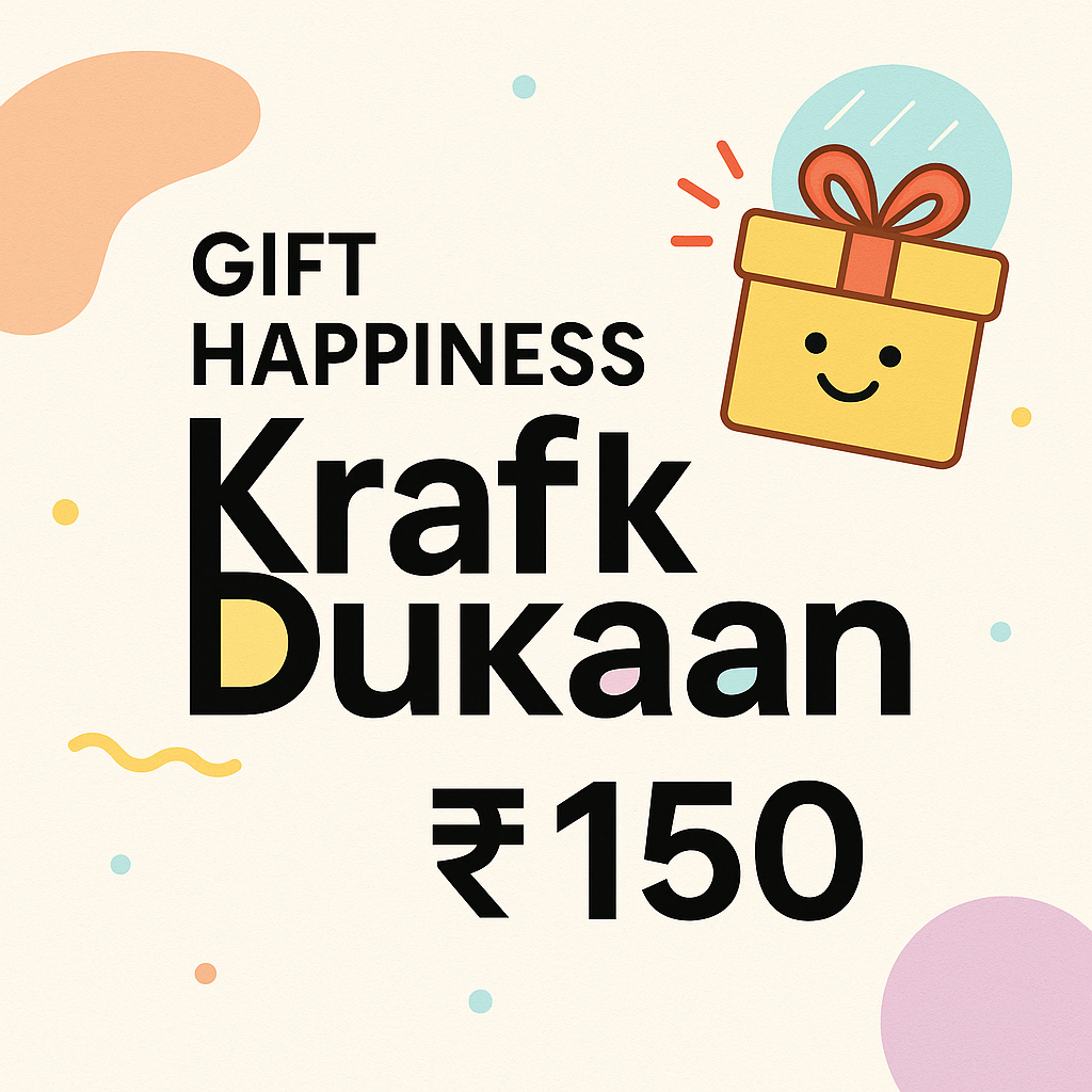 Kraft ki Dukaan Gift Card - Kraft ki Dukaan