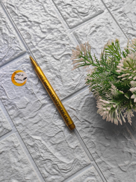 Metallic Craftwork Pen - Kraft ki Dukaan