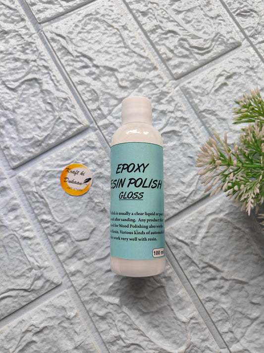 Epoxy Resin Polish Gloss 100ML - Kraft ki Dukaan