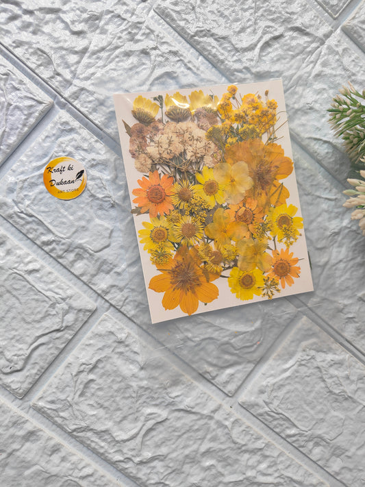 Compressed Flower Sheet Mix A7 - Kraft ki Dukaan