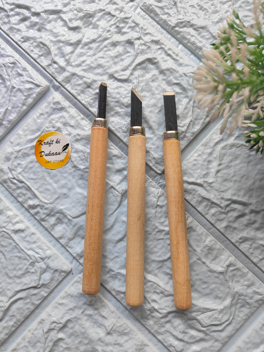 DIY Wood Carving Chisel Set - Kraft ki Dukaan