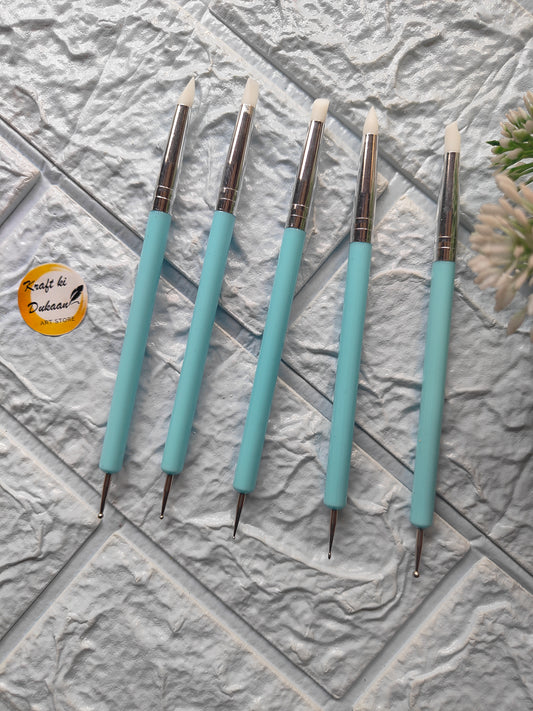 Silicone and Emboss Tool 5PC Set - Kraft ki Dukaan
