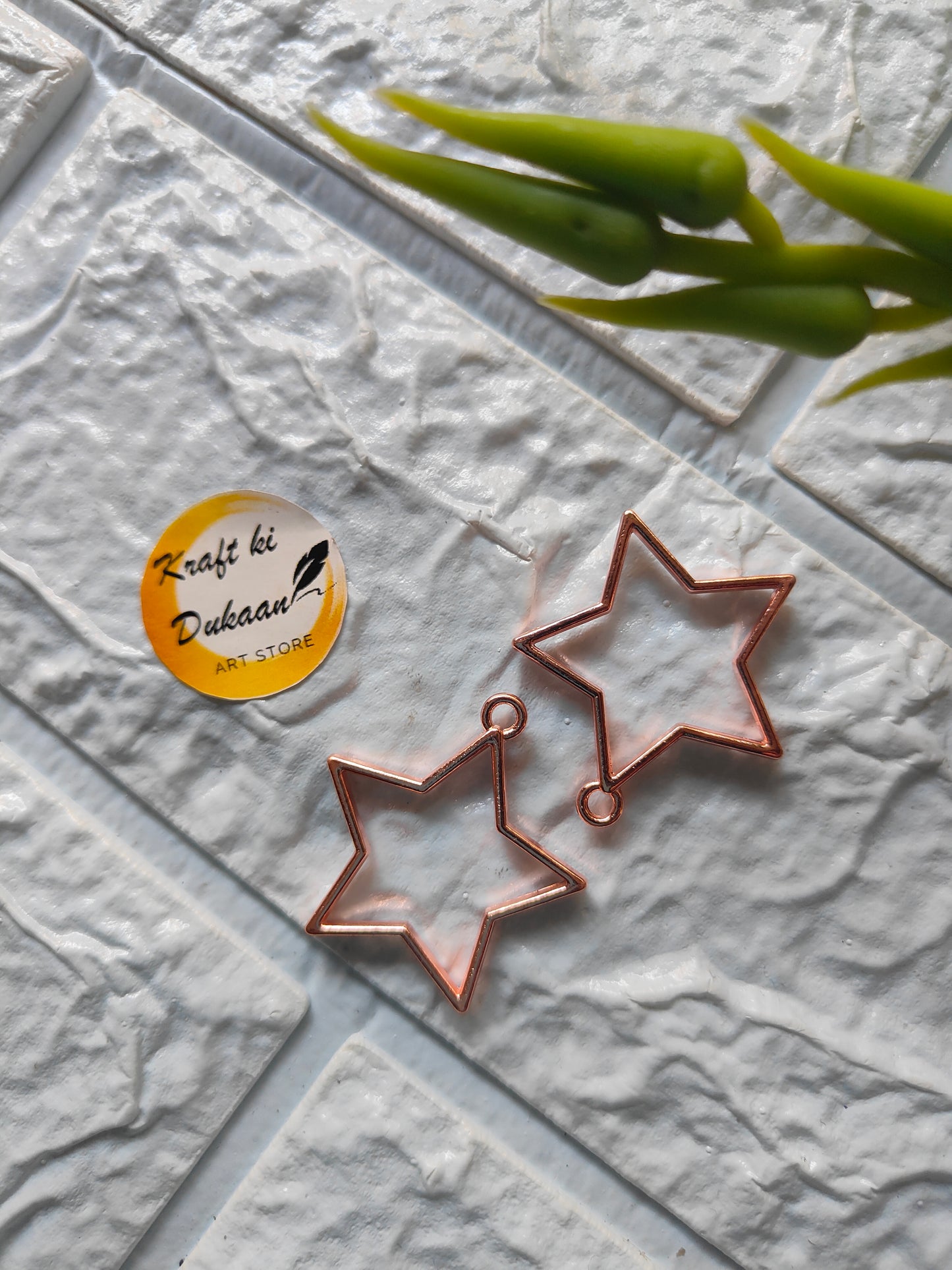Star Charms Pendant 5PC Set - Kraft ki Dukaan