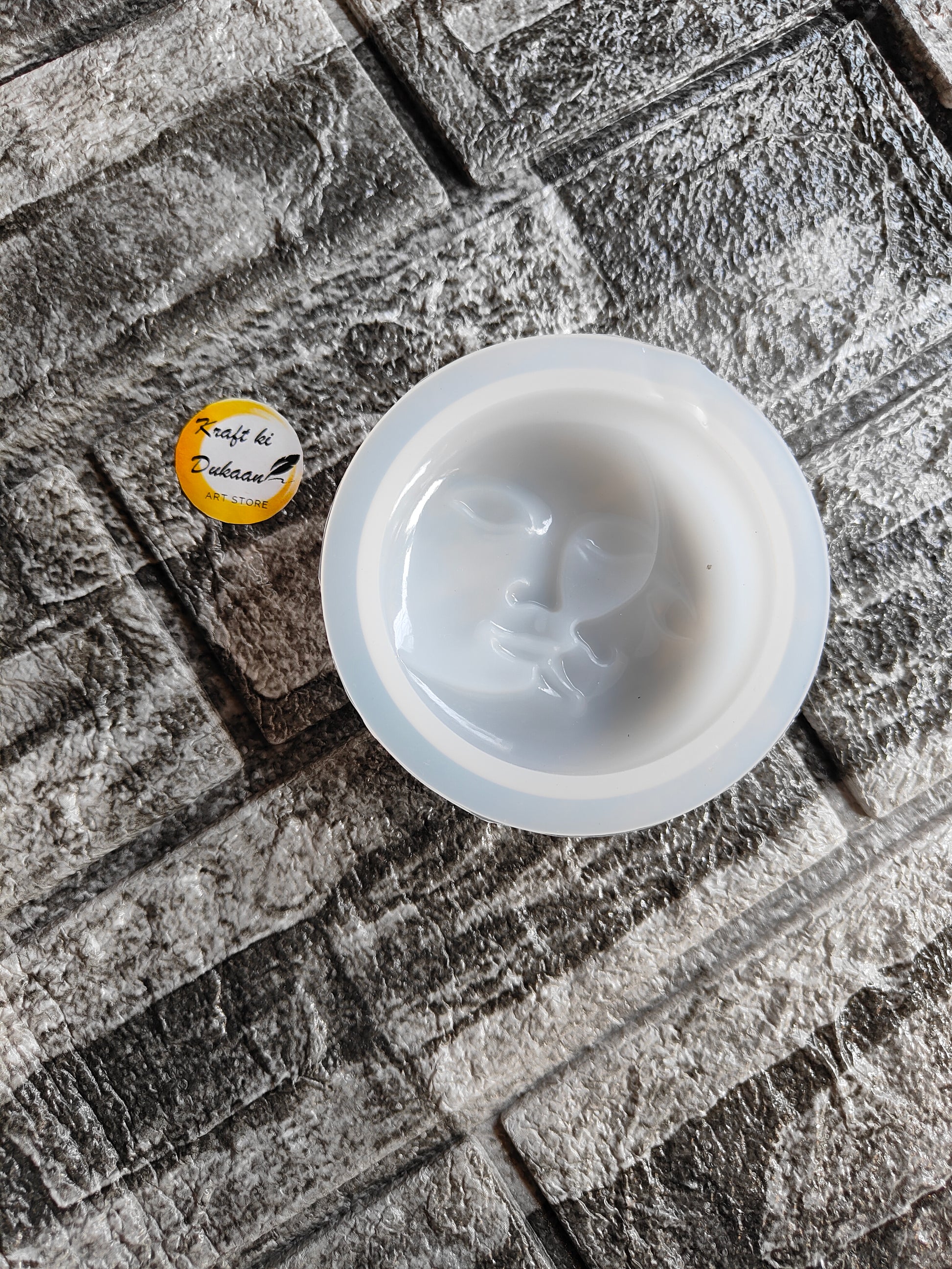 Sun Moon 3D Design Candle Mould - Kraft ki Dukaan