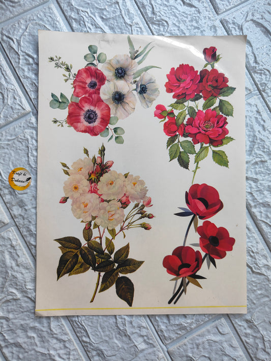 Colour Sticker A4 size - A13 - Kraft ki Dukaan