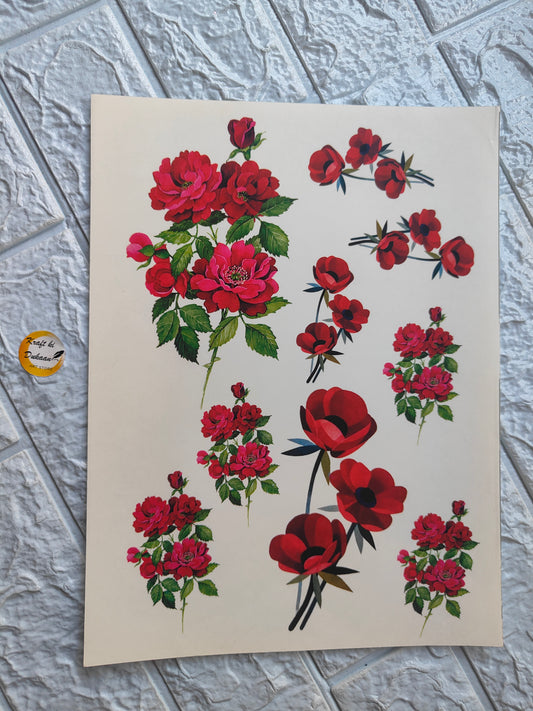 Colour Sticker A4 size - A17 - Kraft ki Dukaan