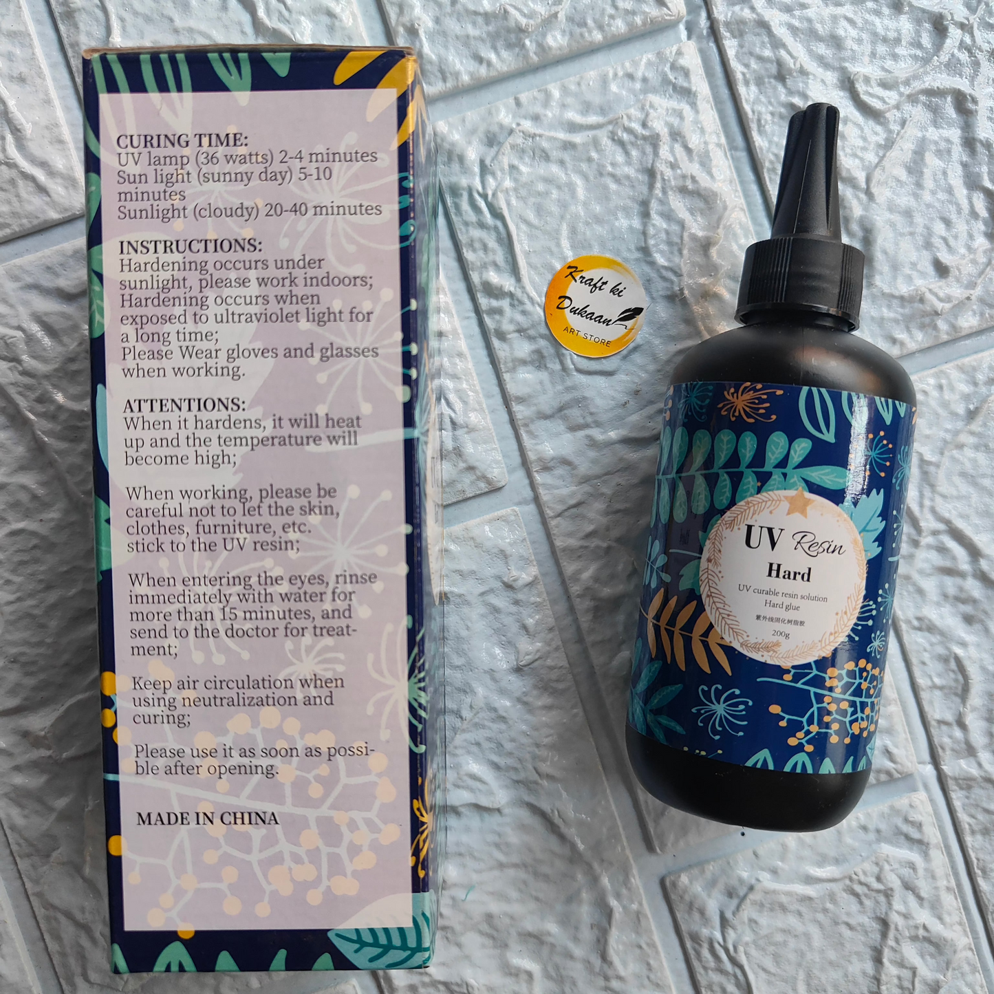 UV Resin Hard - Kraft ki Dukaan
