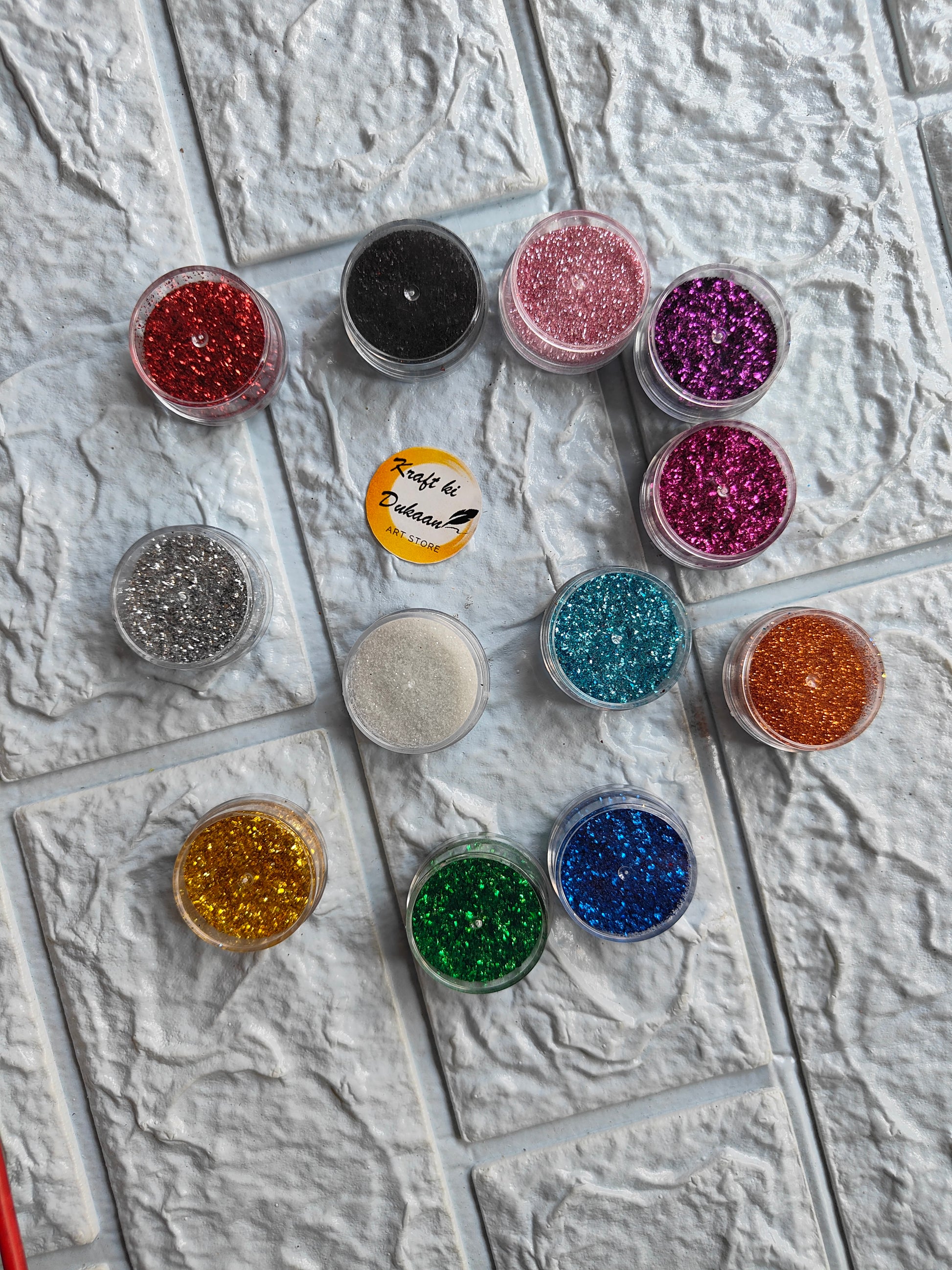 Glitter Set A2 - Kraft ki Dukaan