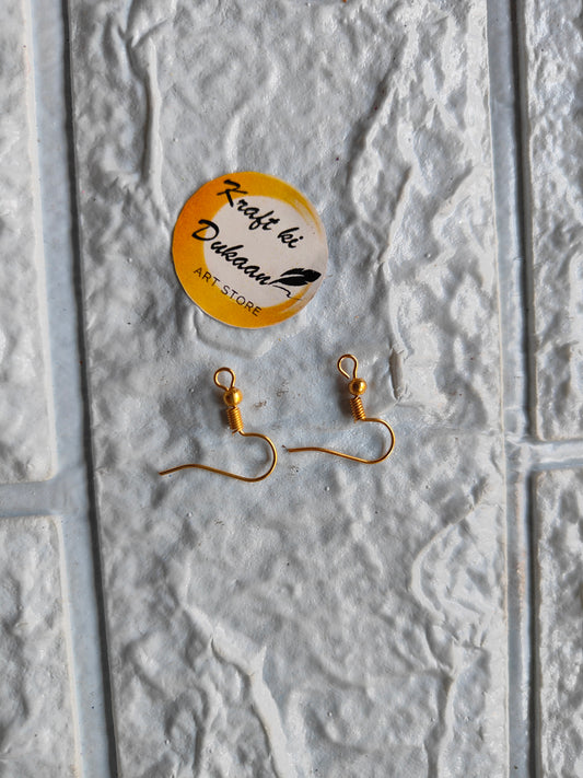 Earring Hook Pack of 20 - Kraft ki Dukaan