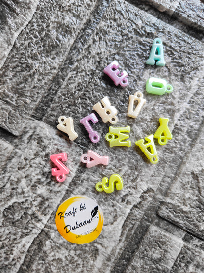 Alphabet Charms - Kraft ki Dukaan