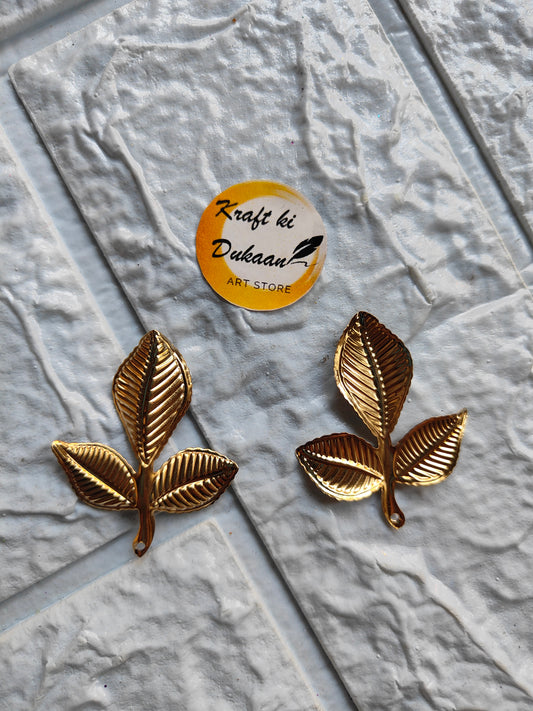 Metal Leaf A1 Pack of 50 - Kraft ki Dukaan