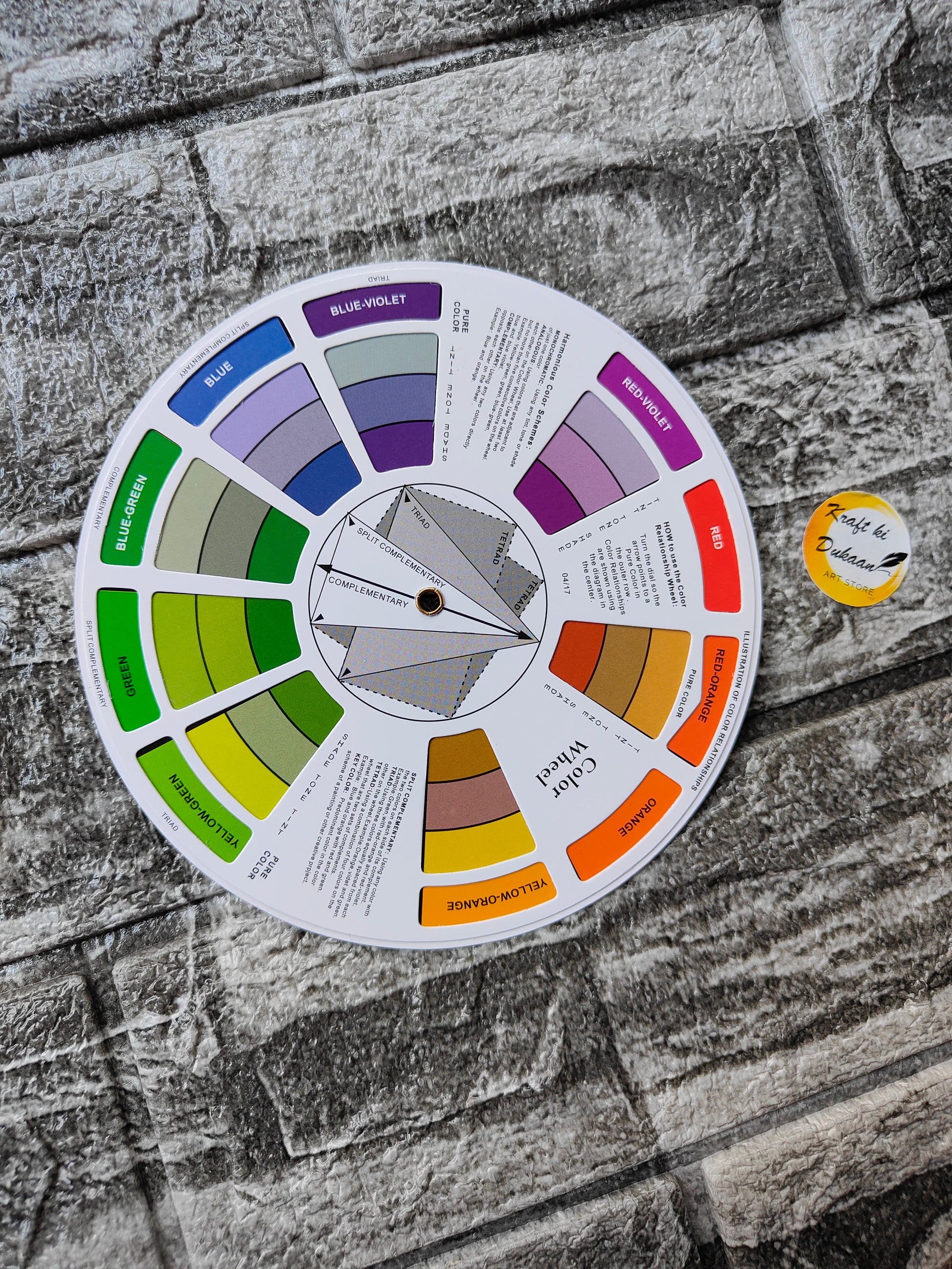 Creative Colour Wheel - Kraft ki Dukaan