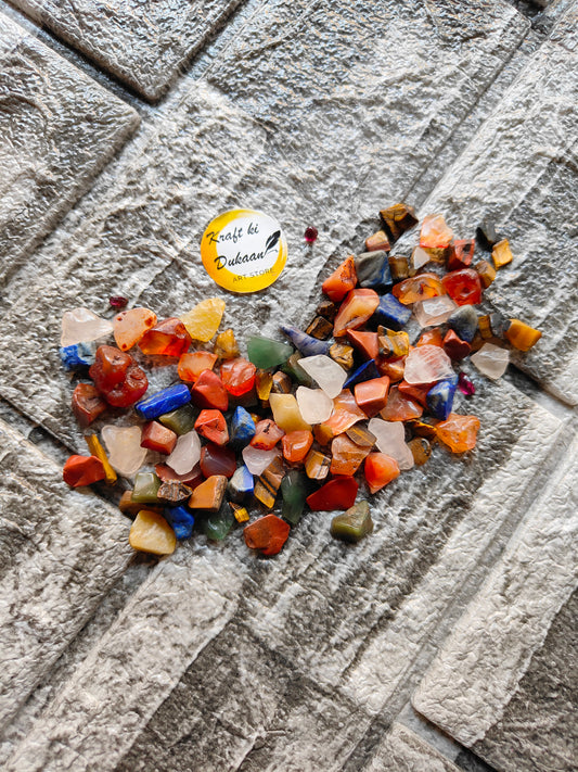 Natural Colorful Stone Mix B1 - Kraft ki Dukaan