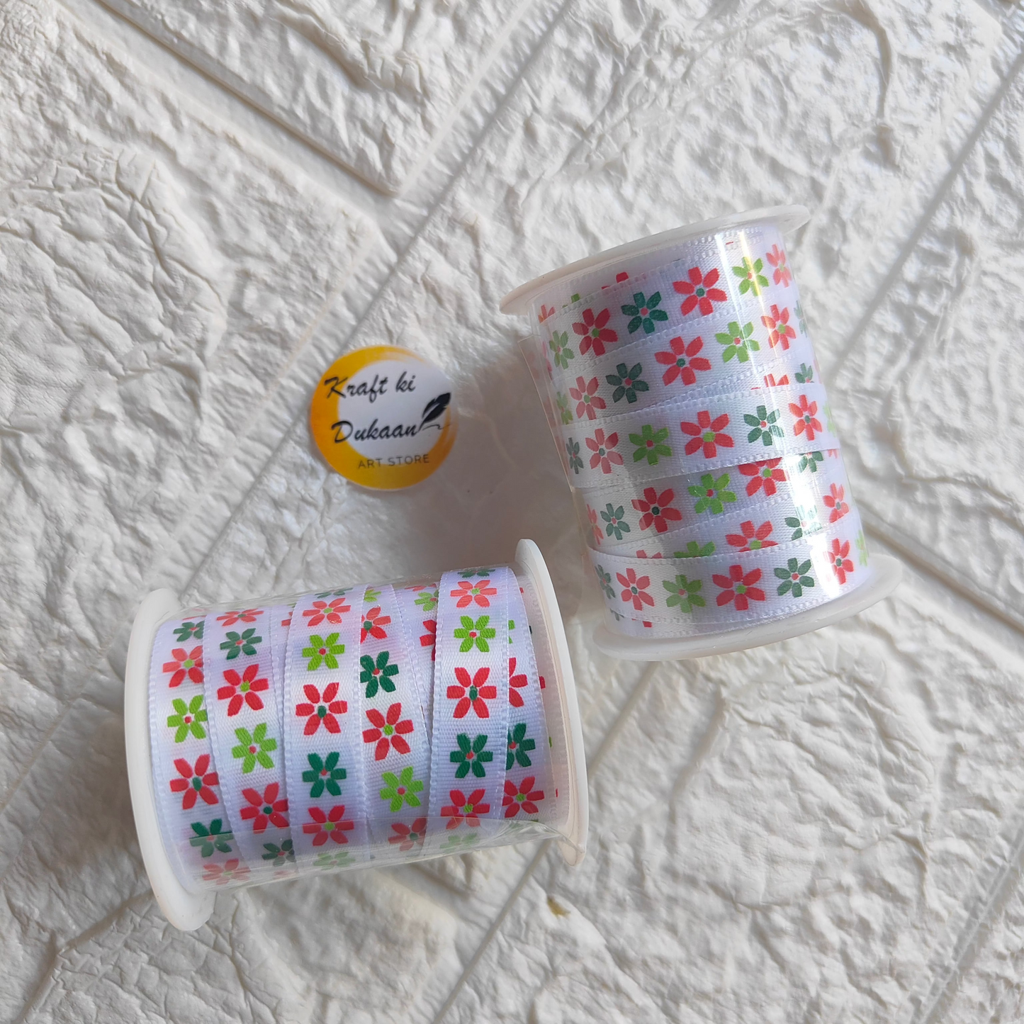 Printed Ribbon B3 - Kraft ki Dukaan