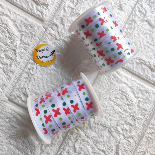 Printed Ribbon B1 - Kraft ki Dukaan