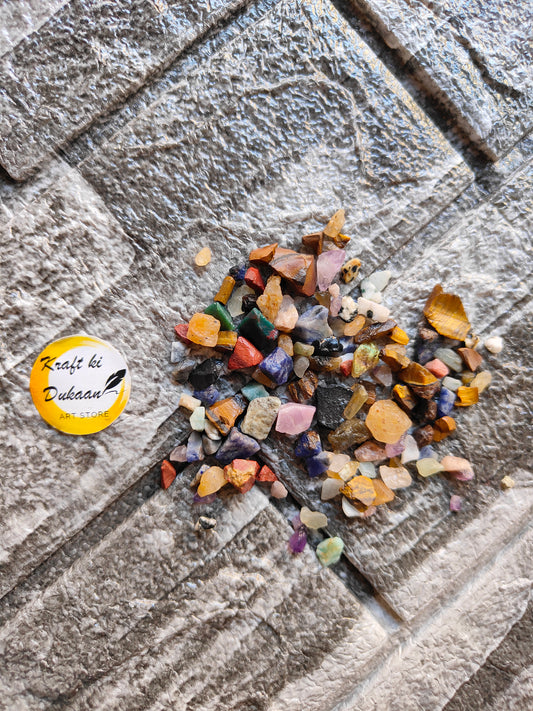 Natural Colorful Stone Mix B2 - Kraft ki Dukaan