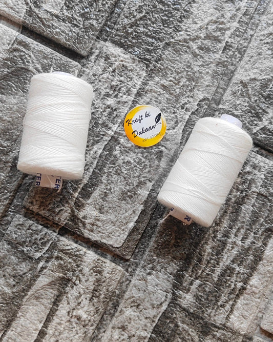 White Yarn Thin - Kraft ki Dukaan