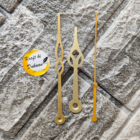 Clock Hands Gold Metal C6