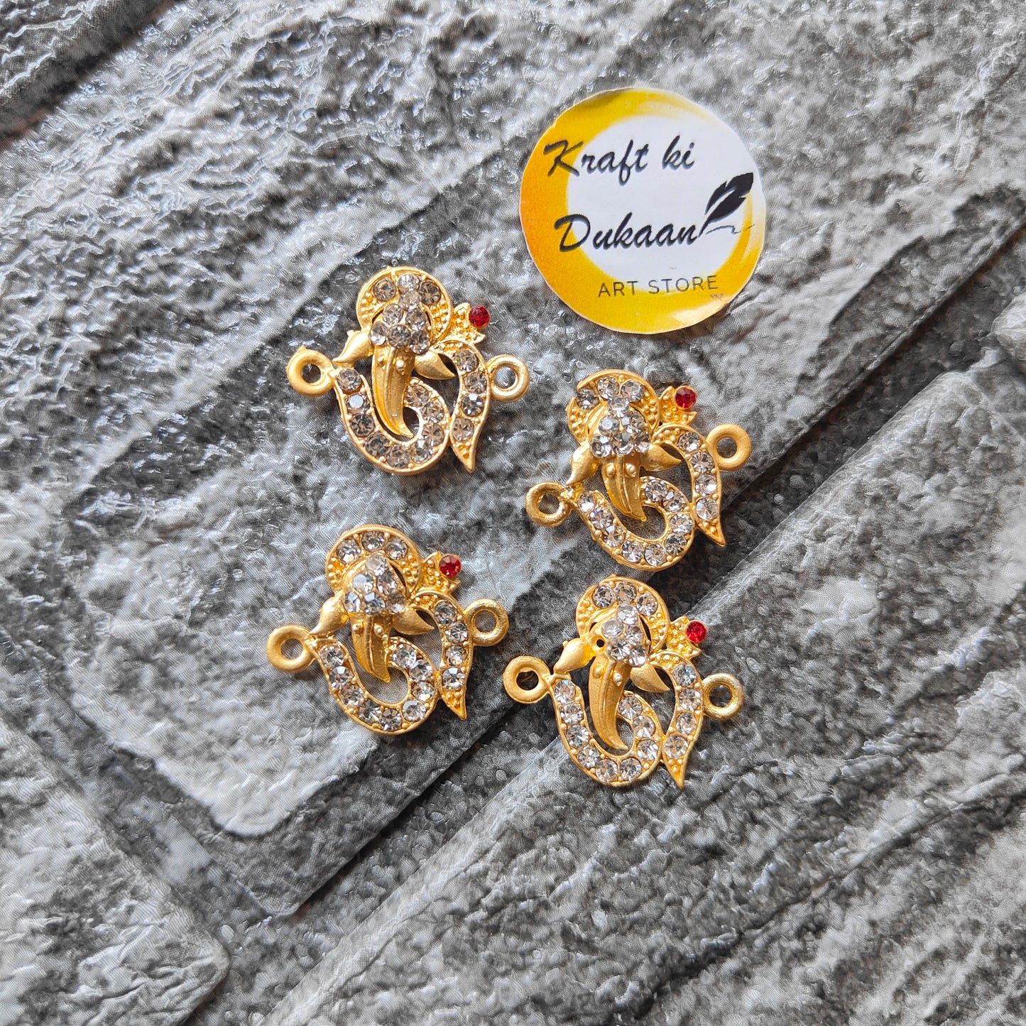 Metal Charms Pendant 12PC Set B4 - Kraft ki Dukaan