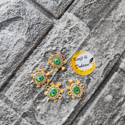 Metal Charms Pendant 12PC Set B3 - Kraft ki Dukaan
