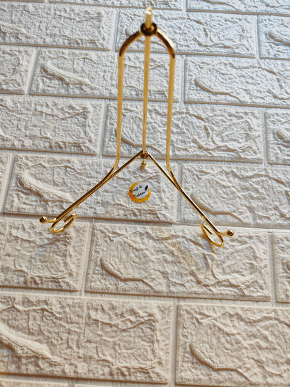 Golden Metal Stand foldable - Kraft ki Dukaan
