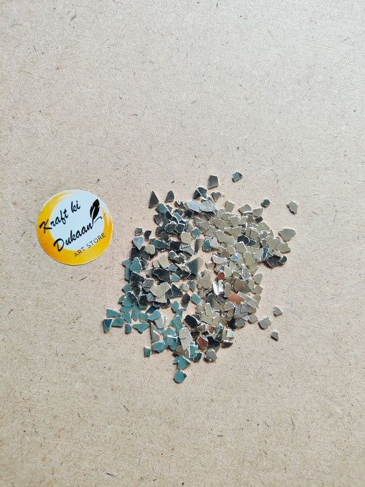 Silver Crystal Chips - Kraft ki Dukaan