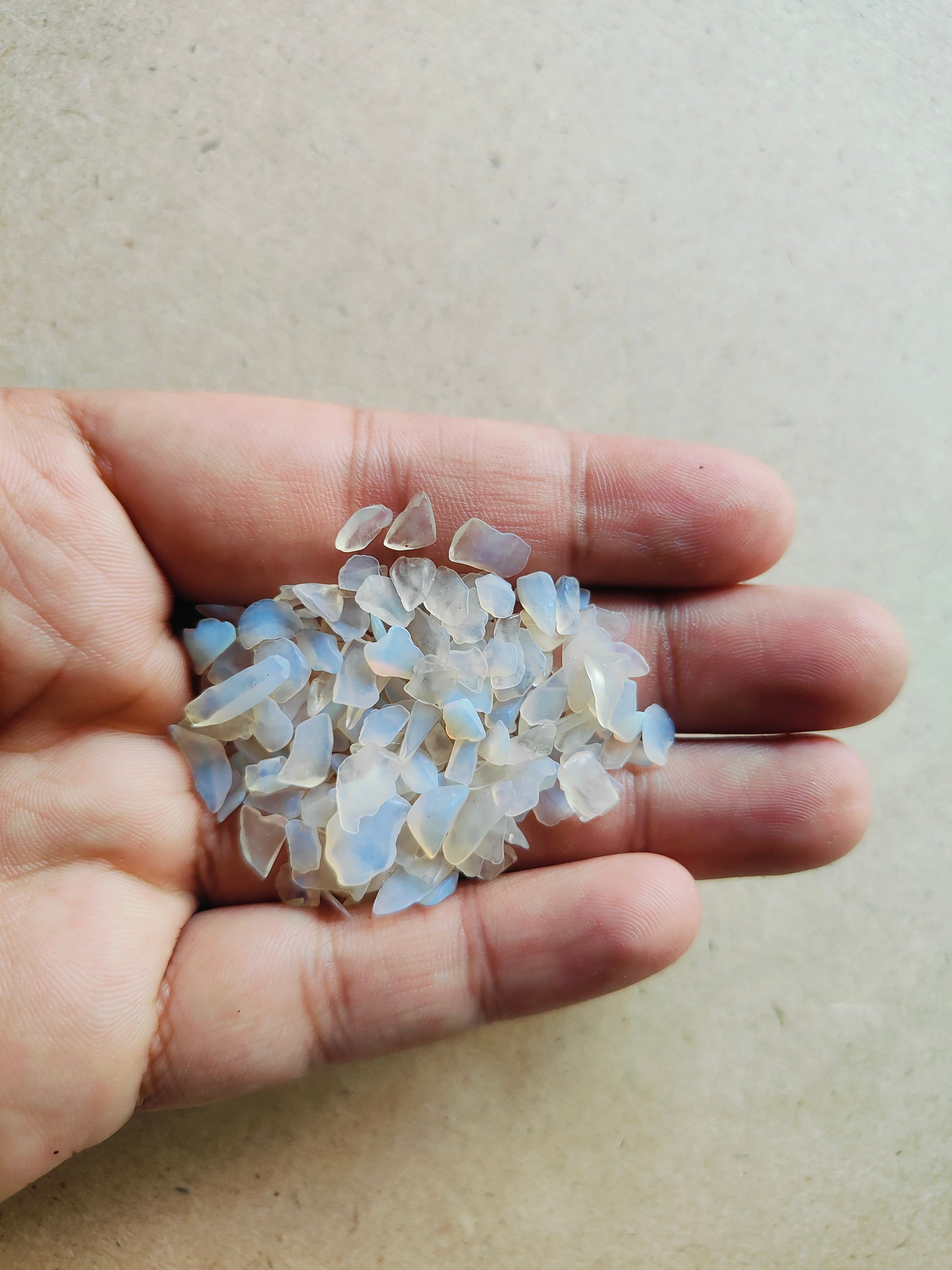 Natural Opalite Crystal Stones - Kraft ki Dukaan