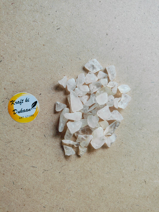 Natural White Stones - Kraft ki Dukaan