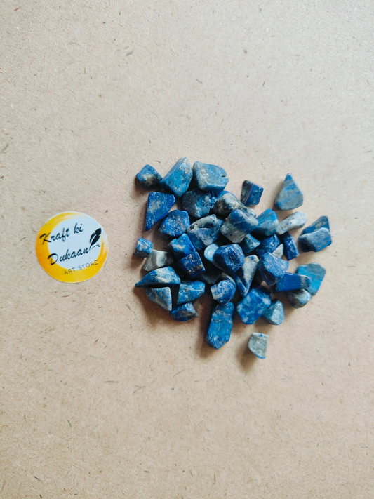 Natural Lapis Blue Stones - Kraft ki Dukaan
