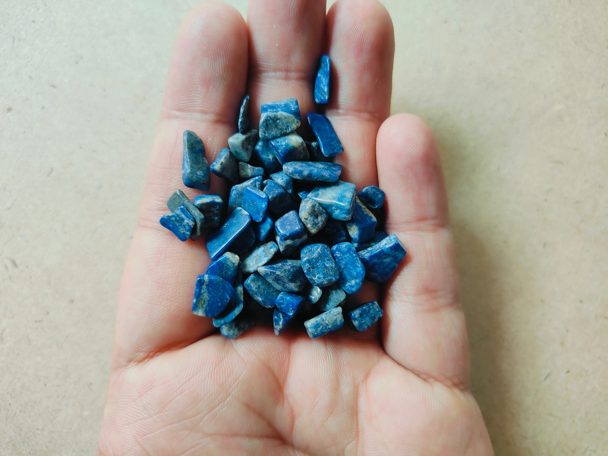 Natural Lapis Blue Stones - Kraft ki Dukaan