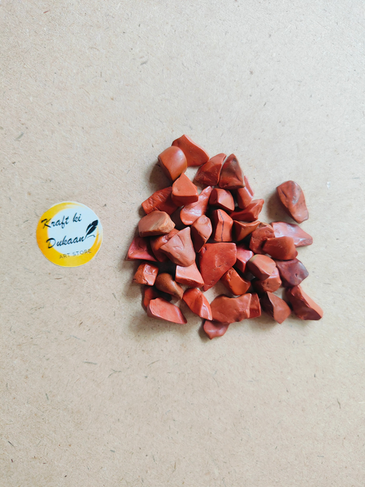 Natural Red Jasper Stones - Kraft ki Dukaan