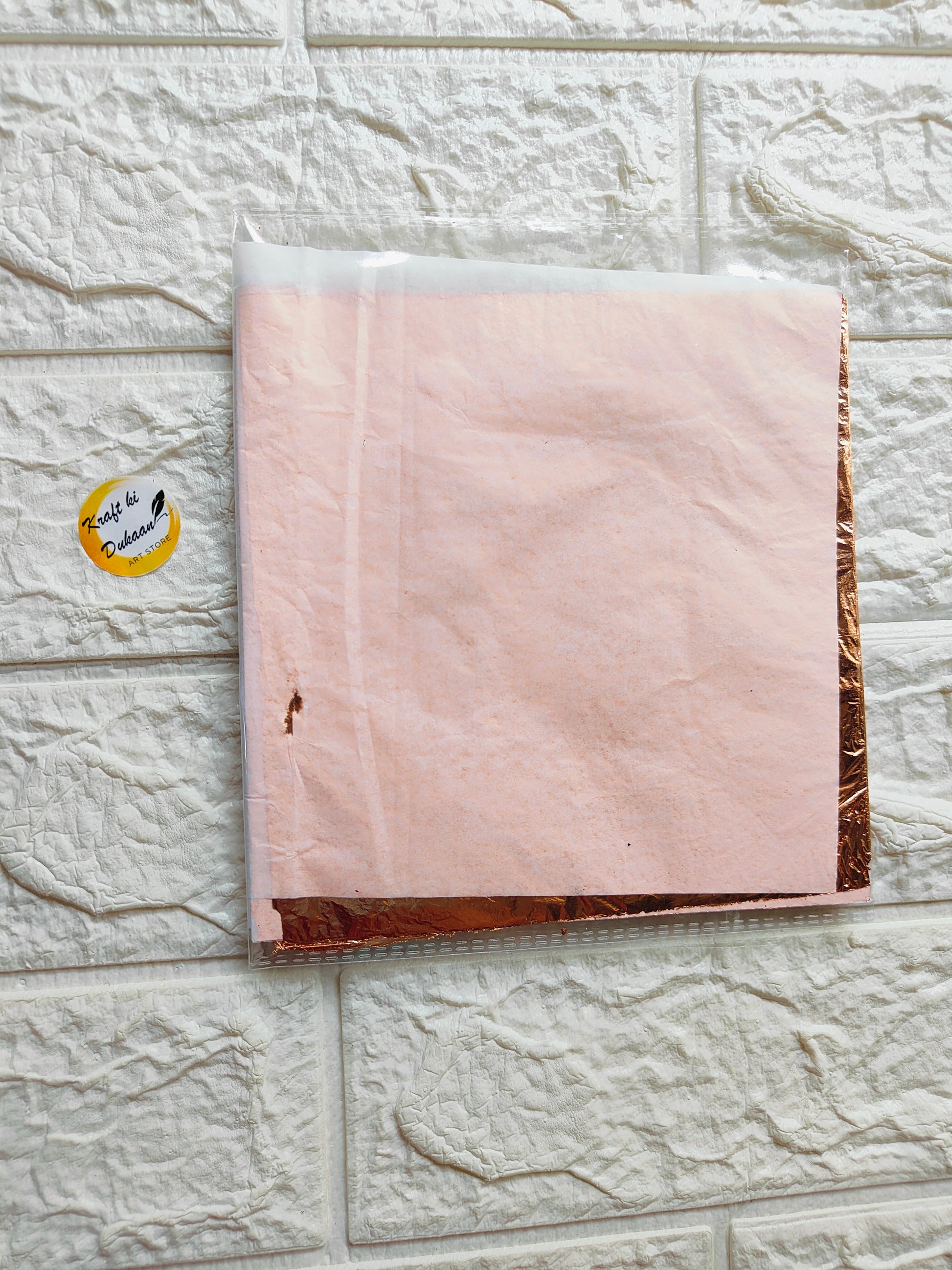 Metallic Foil Flakes Sheet A2 - Kraft ki Dukaan