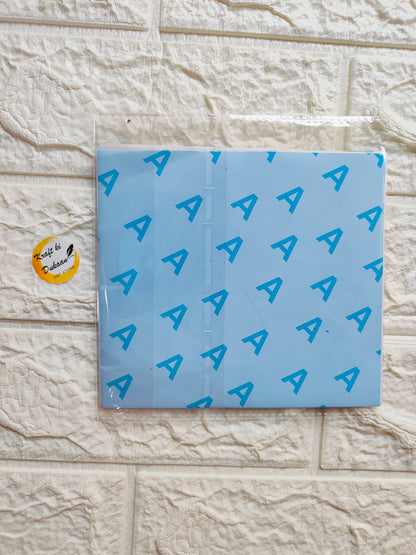 Metallic Foil Flakes Sheet A2 - Kraft ki Dukaan