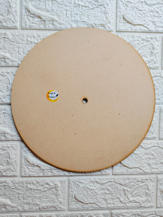 Hole Round MDF Base