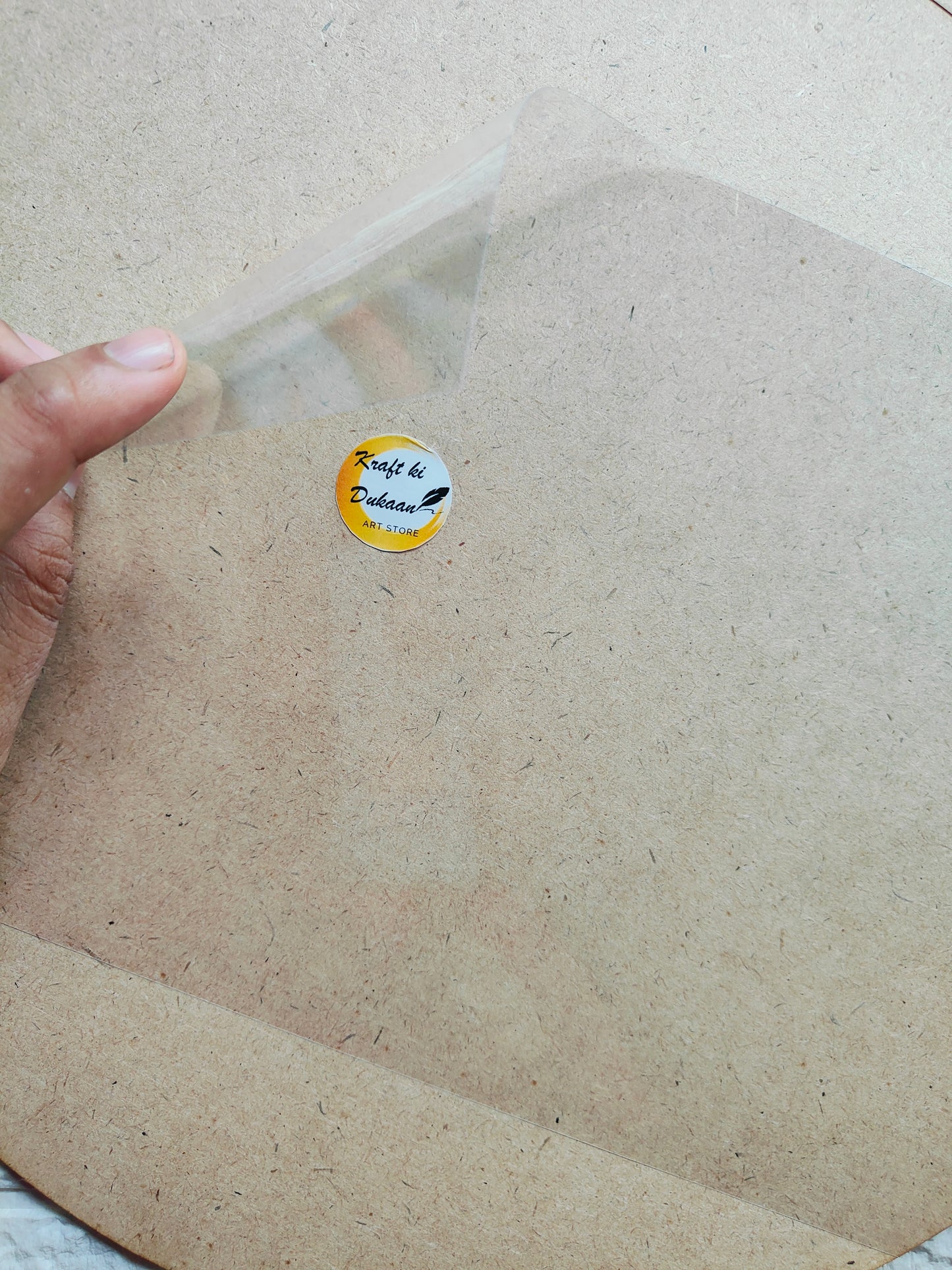 Plain A4 size OHP Sheet - Kraft ki Dukaan