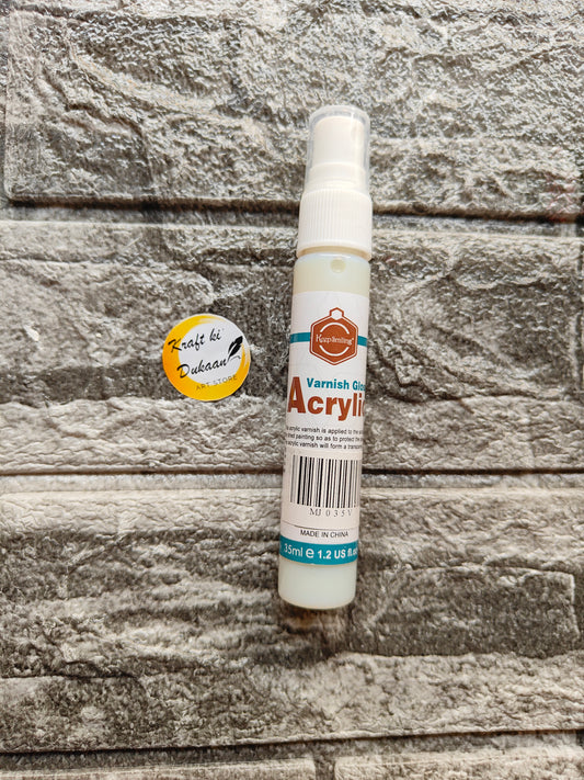 Acrylic Varnish Gloss 35ML - Kraft ki Dukaan