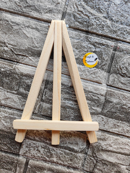8" Wooden Easel Stand with Screw - Kraft ki Dukaan